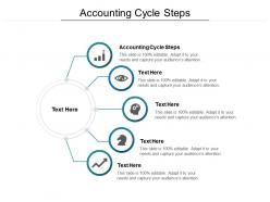 Accounting cycle steps ppt powerpoint presentation pictures slides cpb