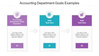 Accounting Department Goals Examples In Powerpoint And Google Slides Cpb
