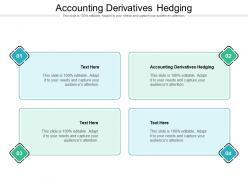 Accounting derivatives hedging ppt powerpoint presentation ideas gallery cpb