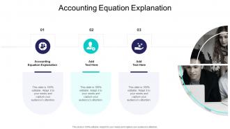 Accounting Equation Explanation In Powerpoint And Google Slides Cpb