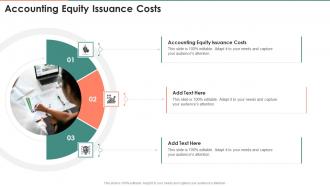 Accounting Equity Issuance Costs In Powerpoint And Google Slides Cpb
