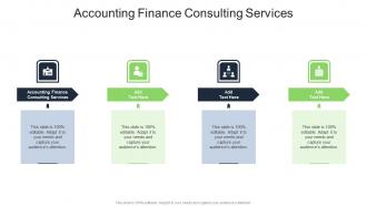 Accounting Finance Consulting Services In Powerpoint And Google Slides Cpb