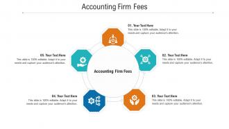 Accounting firm fees ppt powerpoint presentation gallery visual aids cpb