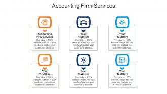 Accounting firm services ppt powerpoint presentation outline portrait cpb