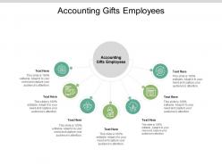 Accounting gifts employees ppt powerpoint presentation layouts outline cpb