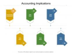 Accounting implications ppt powerpoint presentation infographic template design cpb
