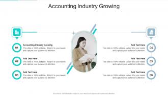 Accounting Industry Growing In Powerpoint And Google Slides Cpb