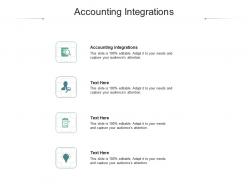 Accounting integrations ppt powerpoint presentation styles visuals cpb