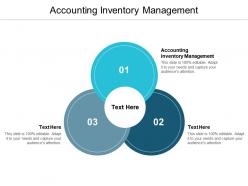 Accounting inventory management ppt powerpoint presentation model infographic cpb