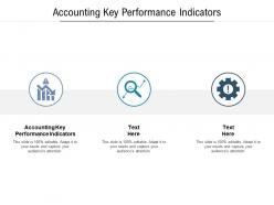 Accounting key performance indicators ppt powerpoint presentation gallery ideas cpb