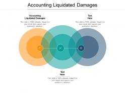 Accounting liquidated damages ppt powerpoint presentation gallery guidelines cpb