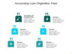 Accounting loan origination fees ppt powerpoint presentation layouts elements cpb