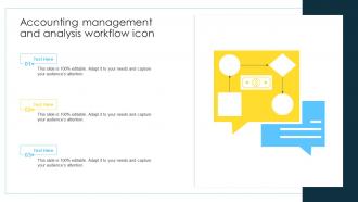 Accounting Management And Analysis Workflow Icon