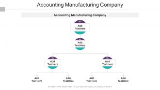 Accounting Manufacturing Company In Powerpoint And Google Slides Cpb