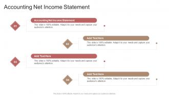 Accounting Net Income Statement In Powerpoint And Google Slides Cpb