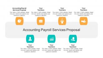 Accounting payroll services proposal ppt powerpoint presentation styles tips cpb