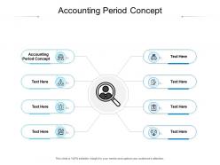 Accounting period concept ppt powerpoint presentation diagram graph charts cpb