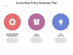 Accounting policy business plan ppt powerpoint presentation ideas graphics cpb