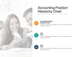 Accounting position hierarchy chart ppt powerpoint presentation icon outline cpb