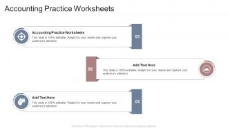 Accounting Practice Worksheets In Powerpoint And Google Slides Cpb