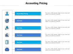 Accounting pricing ppt powerpoint presentation show icons cpb