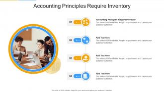 Accounting Principles Require Inventory In Powerpoint And Google Slides Cpb