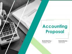 Accounting proposal powerpoint presentation slides