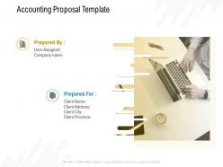 Accounting Proposal Template Slide Ppt Powerpoint Presentation Slides Template
