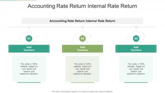 Accounting Rate Return Internal Rate Return In Powerpoint And Google Slides Cpb