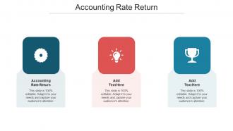 Accounting Rate Return Ppt Powerpoint Presentation Summary Download Cpb