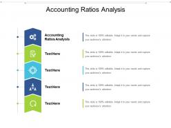 Accounting ratios analysis ppt powerpoint presentation gallery information cpb