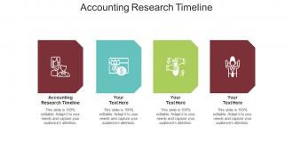 Accounting research timeline ppt powerpoint presentation ideas design ideas cpb