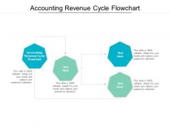 Accounting revenue cycle flowchart ppt powerpoint presentation layouts design ideas cpb