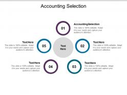 Accounting selection ppt powerpoint presentation model deck cpb