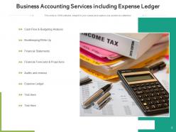 Accounting services business operations analysis financial planning schedules statements