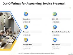 Accounting services proposal powerpoint presentation slides