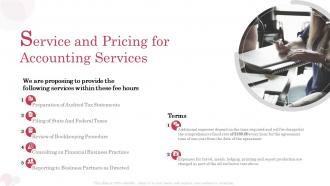 Accounting services proposal template service and pricing for accounting services