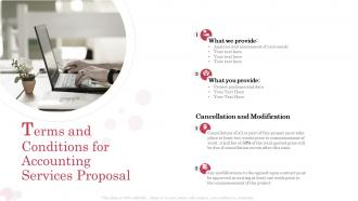 Accounting services proposal template terms and conditions for accounting services proposal