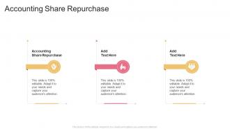 Accounting Share Repurchase In Powerpoint And Google Slides Cpb
