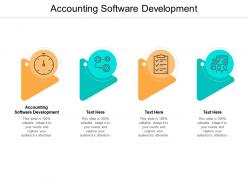 Accounting software development ppt powerpoint presentation inspiration cpb
