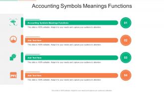 Accounting Symbols Meanings Functions In Powerpoint And Google Slides Cpb