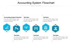 Accounting system flowchart ppt powerpoint presentation summary example cpb
