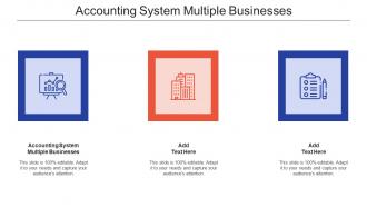 Accounting System Multiple Businesses In Powerpoint And Google Slides Cpb