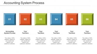Accounting System Process Ppt Powerpoint Presentation File Icon Cpb