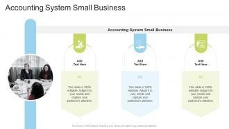 Accounting System Small Business In Powerpoint And Google Slides Cpb