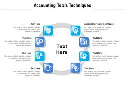 Accounting tools techniques ppt powerpoint presentation file background cpb
