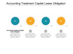 Accounting treatment capital lease obligation ppt powerpoint presentation model maker cpb