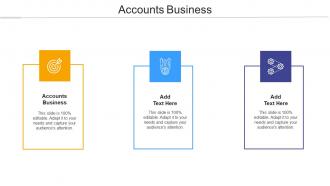 Accounts Business Ppt Powerpoint Presentation Infographics Icon Cpb