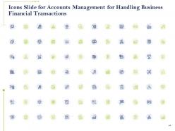 Accounts management for handling business financial transactions complete deck