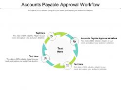 Accounts payable approval workflow ppt professional introduction cpb
